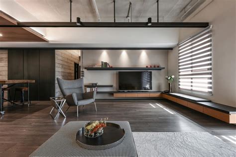 Taiwanese Apartment By Aya Living Uses A Beautiful Mix Of