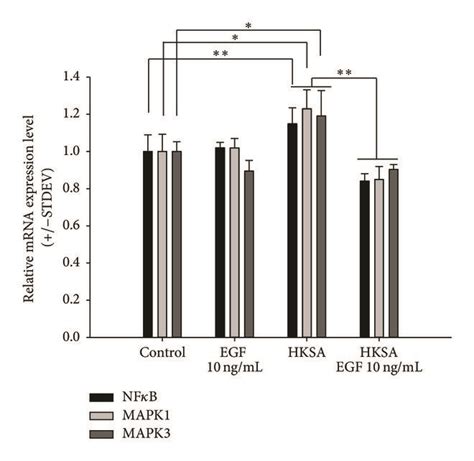 Recombinant Human Epidermal Growth Factor Rhegf Downregulated The