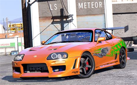 the toyota supra from the fast the furious just sold for 55 off