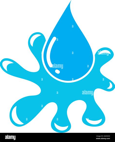 Water Drop Logo Template Vector Illustration Stock Vector Image And Art