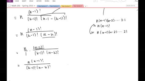 Algebraic Proof Of K C N K Nc N K Youtube Free Download Nude Photo Gallery
