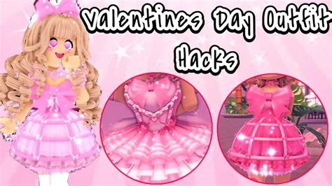 Valentines Day Easy Outfit Hacks You Need To Try Royale High Youtube