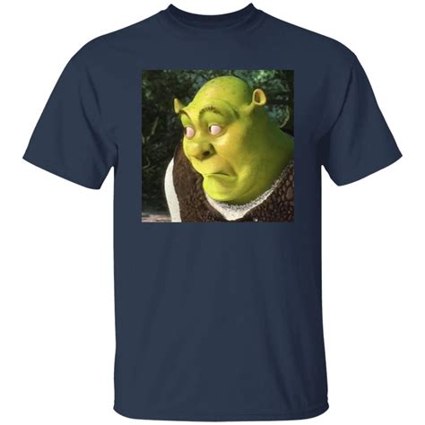 Bored Shrek Expression Green Shrek Bored Meme Shirt Shrek Bored Face