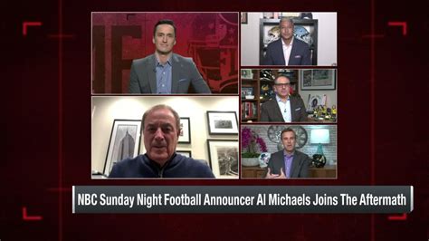 Nbc Sunday Night Football Announcer Al Michaels Previews Some Of The
