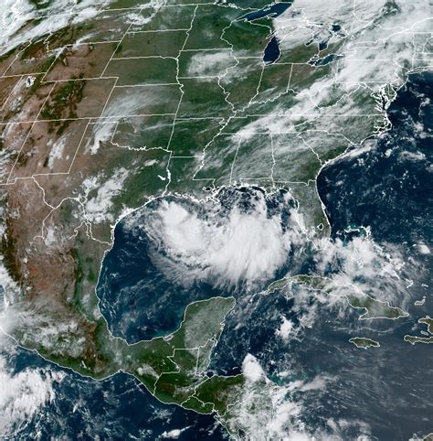 Tropical Storm Barry Forms Long Duration Heavy Rainfall Along The