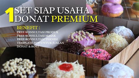 JANGAN SAMPAI KEHABISAN NIH PAKET USAHA DONAT RUMAHAN Revon Kitchen Equipment YouTube