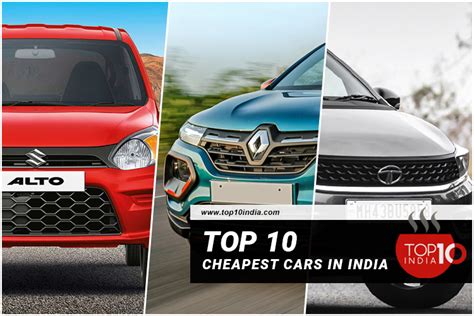 Top 10 Cheapest Cars In India Best Affordable Cars 2021 Top 10 India