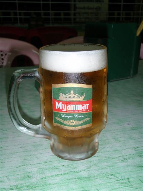 International Beers Myanmar Beer Intoxicated Abroad Travel