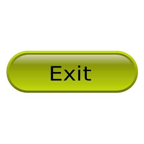 Exit Button Blue Png Svg Clip Art For Web Download Clip Art Png