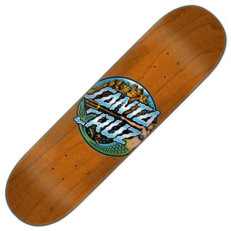 Santa Cruz Skateboards Mermaid Dot Skateboard Deck 8125