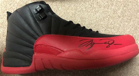 Michael Jordan Signed Sneaker Memorabilia Center