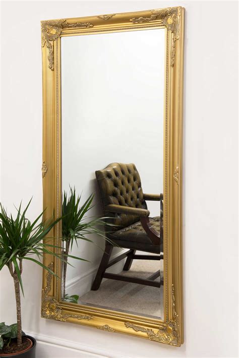 Great savings & free delivery / collection on many items. Extra Large Full Length Classic Ornate Styled Gold Mirror ...