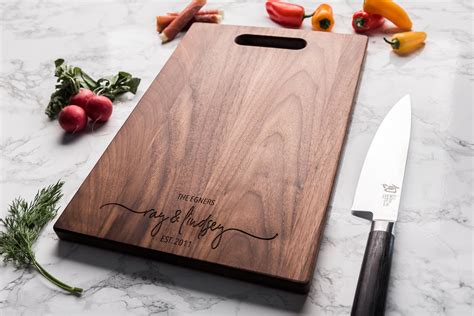 Personalized Charcuterie Board With Script First Names
