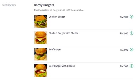 The restaurant has already confirmed your order and is preparing your food. Subangites, You Can Now Order A Ramly Burger And Have It ...