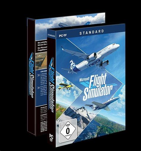 Microsoft Flight Simulator Standard Edition Dvd Rom Deutsch 2020 Ebay