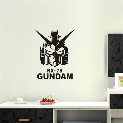 Gundam Sticker Anime Cartoon Car Decal Sticker Rx 78 Vinyl Wall