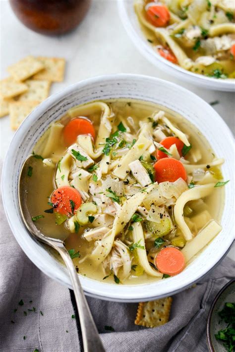 Homemade Chicken Noodle Soup Simply Scratch