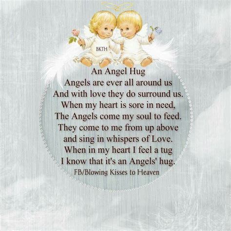An Angel Hug Angel Hugs Angels In Heaven Angel