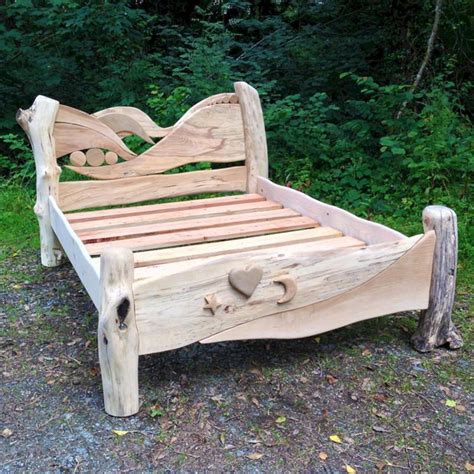 24 Easy Handmade Wooden Beds That You Need To Try Driftwood Furniture