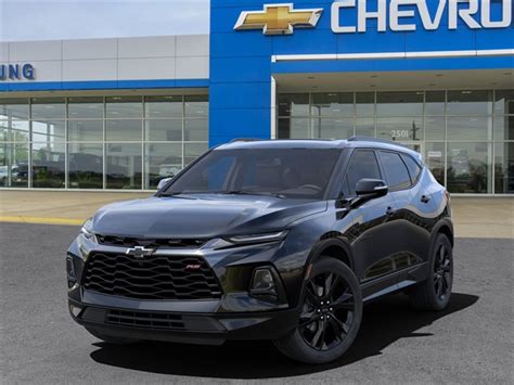 New 2021 Chevrolet Blazer Rs 4d Sport Utility Black For Sale In Omaha