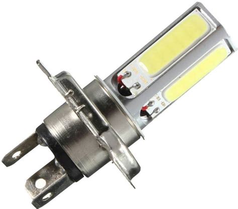 Vheelocityin Led Cob White Light Bike Headlight Bulb Motorcycle Bulb