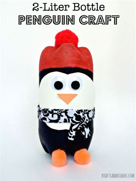 Soda Bottle Craft Penguin Avec Images Activite Enfant Oiseaux Animaux