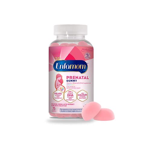 Enfamom Prenatal Multivitamin 75 Gummies Supplement For Pregnant And