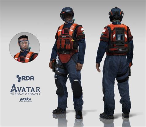 Artstation Avatar The Way Of Water Rda Navy Crewman Unsc Halo