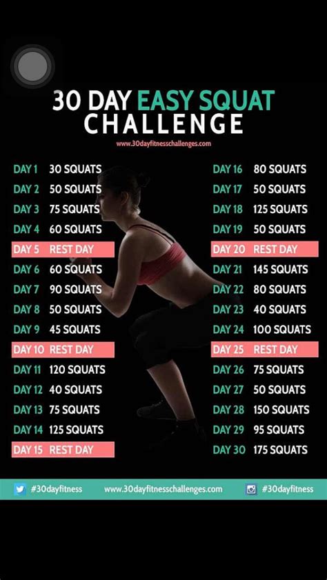 30 Day Challenge Workouts Musely