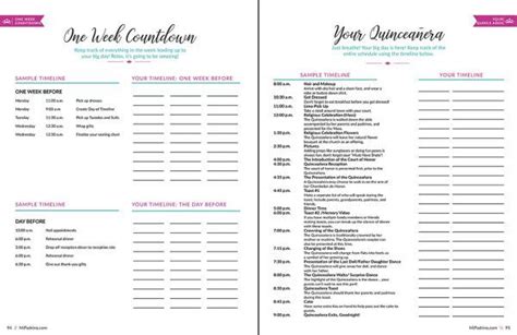 Ultimate Quinceañera Planning Guide Quince Planner Book en 2021