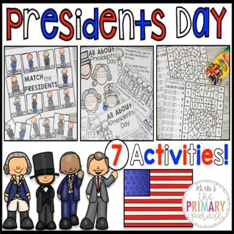 Presidents Day Activities The Primary Parade