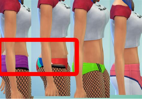 Topbottom Body Differencestep The Sims 4 Technical Support