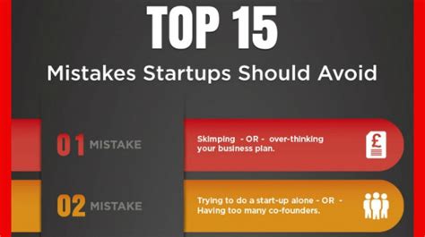 15 Startup Mistakes You Should Avoid