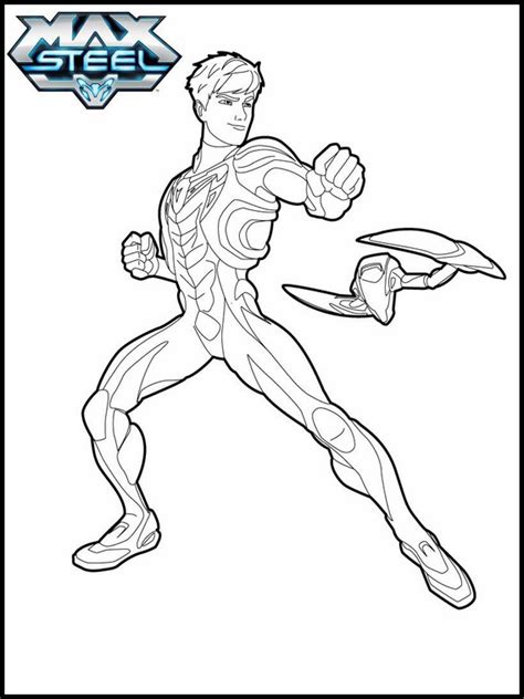 Max Steel Para Dibujar 11