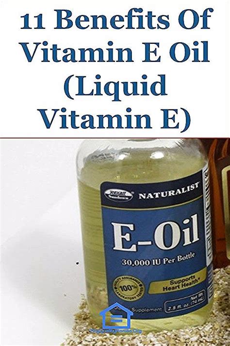 Some companies add vitamin e to skin care products, such as oils and moisturizers. 11 Health Benefits Of Vitamin E Oil (Liquid Vitamin E in ...