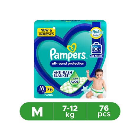 Pampers All Round Protection Diaper Pants M 7 12 Kg Price Buy