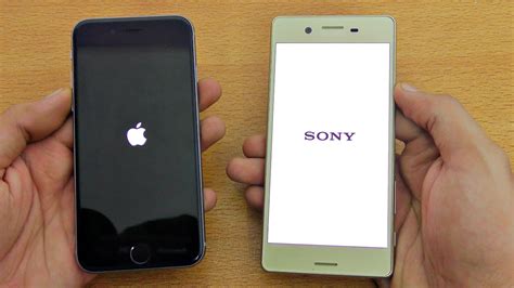 Sony Xperia X Vs Iphone 6s Speed Test 4k Youtube