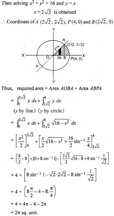 Download and read ncert books of all subjects for class 6th to 12th in hindi and english medium. RBSE Solutions for Class 12 Maths Chapter 11 Application of Integral:Quadrature Ex 11.2 in 2020 ...