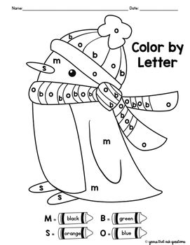 Frosty the snowman coloring page christmas coloring pages coloring pages for kids holiday & seasonal coloring pages use the download button to see the full image of free winter coloring pages for preschoolers download, and download it to your computer. Winter Activity Color By Letter Coloring Pages by The ...