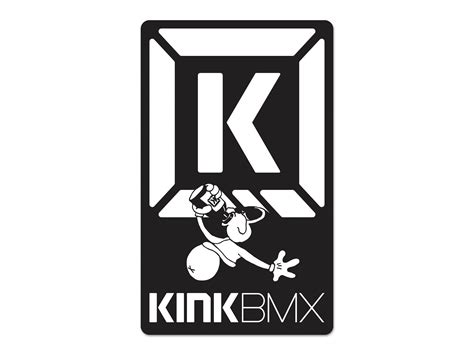 Kink Bikes Ramp Sticker 11 X 18 Kunstform Bmx Shop And Mailorder