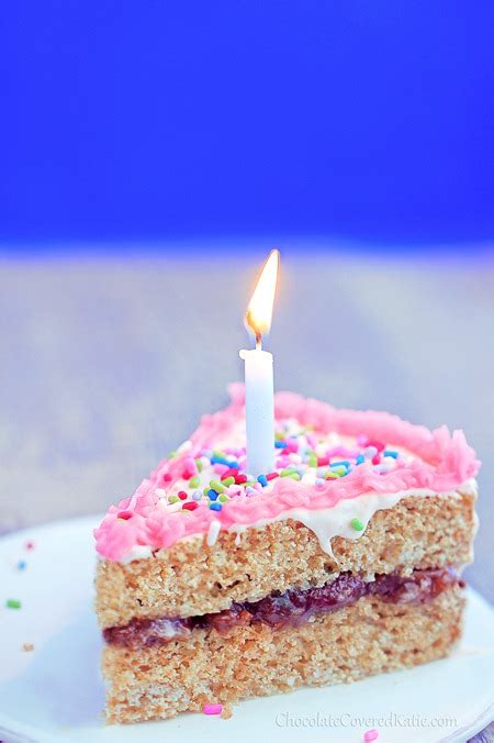 This healthy birthday cake is gluten free, grain free and easily made dairy free with a simple just wondering why you label a majority of your desserts or treats healthy vs just birthday cake. Healthy Birthday Cake