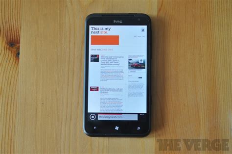 Htc Titan Review The Verge