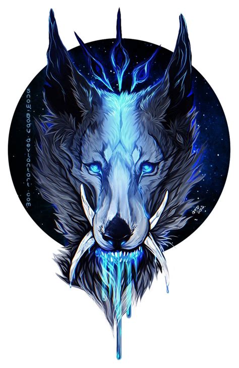 Ice Queen Wolf Spirit Animal Ice Queen Fantasy Wolf