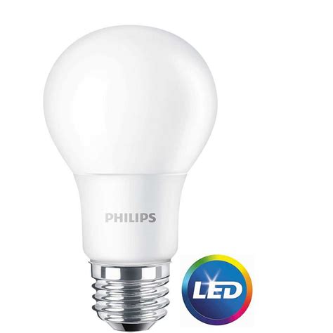 Philips Led Light Bulb A19 Soft White 60 We 16 Ct