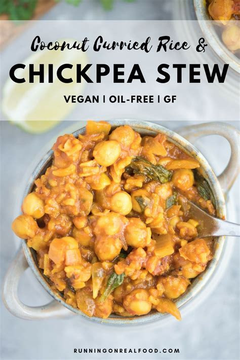 Vegan Chickpea Curry Stew Recipe Running On Real Food