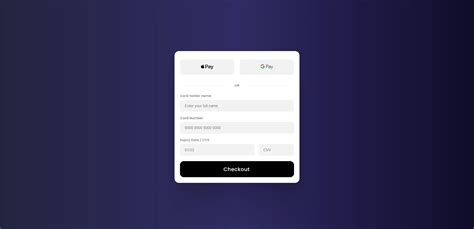 Webleb Free Code Snippets Html Css Payment Form