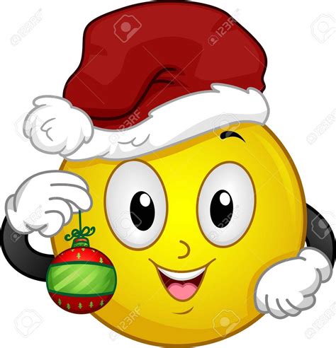 Vánoce Smiley Emoji Images Emoji Christmas
