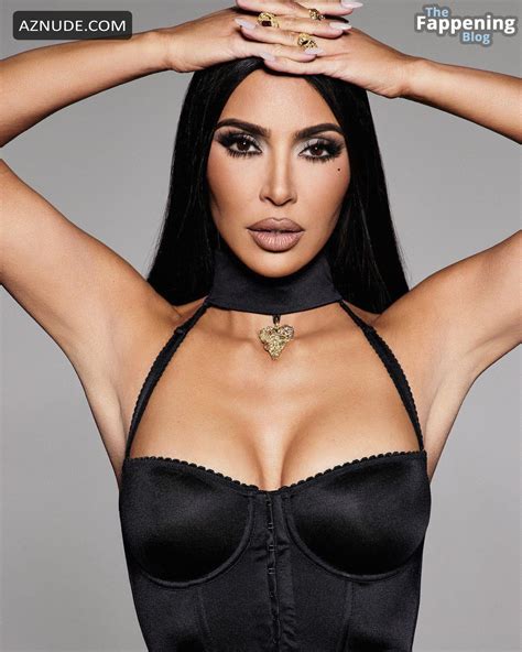 Kim Kardashian Rocks Sexy Skims Lingerie In Hot Photoshoot Aznude