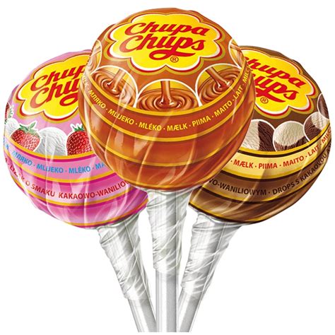Chupa Chup Milky Lollipops Candy Funhouse