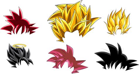 Download Dragon Ball Z Hair Png Png And  Base